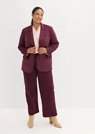 Blazer i semsket skinn, bonprix