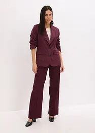 Blazer i semsket skinn, bonprix