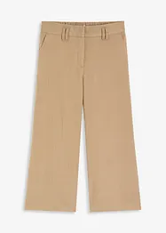 Bukse i ullstil med fiskebensmønster, bonprix