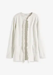 Kort strikkekåpe med paljetter og glansgarn, bonprix