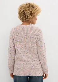 Oversized genser i noppegarn, bonprix