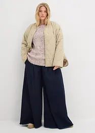 Oversized genser i noppegarn, bonprix