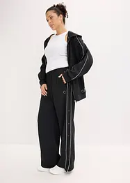 Joggebukse i Quick Dry-materiale med knapper langs sidesømmen, bonprix