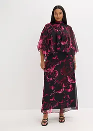 Maxikjole av fin chiffon, bonprix