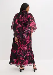 Maxikjole av fin chiffon, bonprix