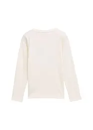 Langermet topp fra Tom Tailor av 100% bomull, Tom Tailor