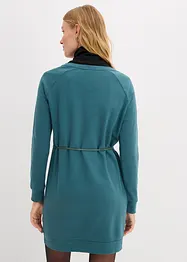 Sweatshirtkjole i myk frottè, bonprix