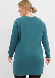 Sweatshirtkjole i myk frottè, bonprix