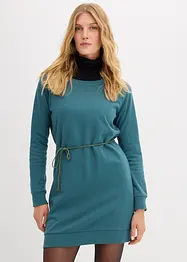 Sweatshirtkjole i myk frottè, bonprix