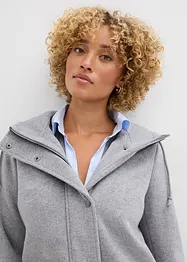 Kåpe i ull-stil og maxilengde, bonprix