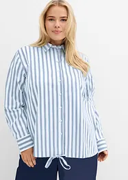 Oversized skjorte i 100% bomull, bonprix