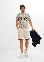 T-skjorte i 100% økologisk bomull, bonprix