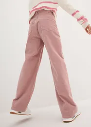 Kordfløyelsbukse, Loose fit, bonprix