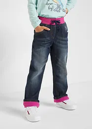 Komfortabel termojeans med fleecefôr, bonprix