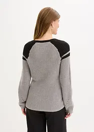 Genser med knapper, bonprix