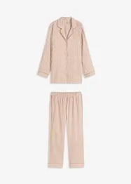 Flanell-pyjamas med gavepose, bonprix