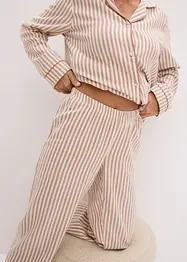 Flanell-pyjamas med gavepose, bonprix