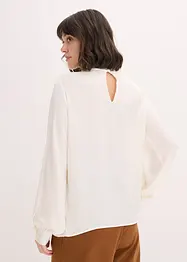 Bluse av lett sateng, bonprix