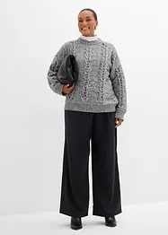 Vid bukse i viskosemiks, bonprix