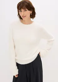 Genser i pusete stil, bonprix
