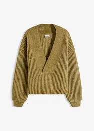 Grovstrikket genser, bonprix