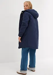 Vannavvisende vinterkåpe med teddyfôr, bonprix
