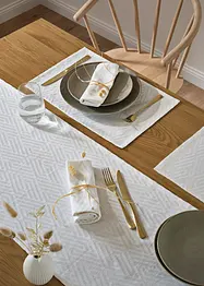 Tøyservietter i økologisk bomull (2-pack), bonprix