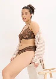 Hipstertruse i tofarget blonde, bonprix