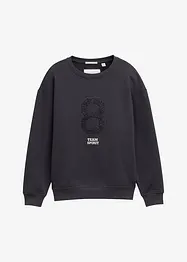 Oversized sweatshirt fra Tom Tailor med applikasjon, Tom Tailor