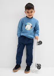 Varmende, Regular Fit-cargo pull on-bukse, bonprix