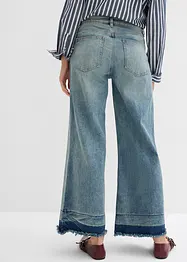 Wide leg-jeans, Mid Waist, bonprix