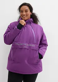 Vanntett funksjonsanorakk med fleecefôr, bonprix
