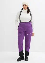 Funksjonsbukse i softshell med stretch, vannavstøtende, bonprix