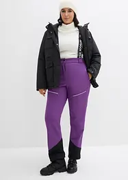 Funksjonsbukse i softshell med stretch, vannavstøtende, bonprix