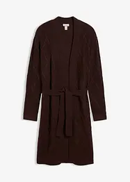 Kabelstrikket coatigan, bonprix