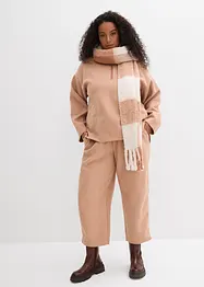 Oversized genser i ullstil, bonprix