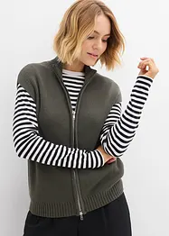 Strikket vest, bonprix