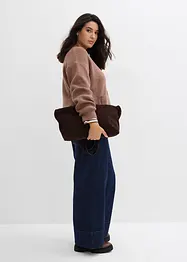 Oversized strikkejakke, bonprix
