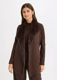 Vest i fuskepels, bonprix