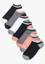 Ankelsokker med økologisk bomull (7-pack), bonprix
