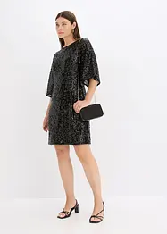 Oversized paljettkjole, bonprix