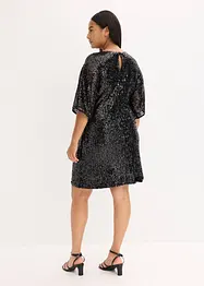 Oversized paljettkjole, bonprix