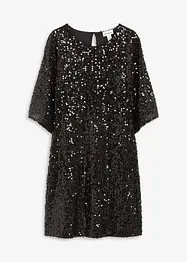 Oversized paljettkjole, bonprix