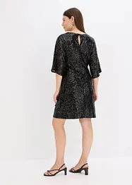 Oversized paljettkjole, bonprix