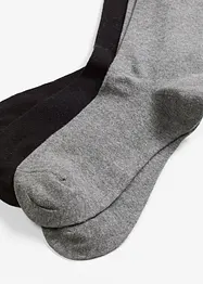 Sokker i ullmiks med økologisk bomull (2-pack), bonprix