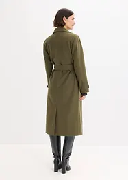 Kåpe med ull-look, bonprix