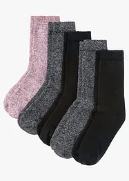 Termosokker i frotté med økologisk bomull (5-pack), bonprix