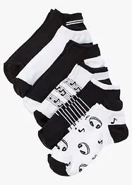 Korte sokker (6-pack), økologisk bomull, bonprix
