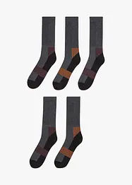 Termo-tennissokker (5-pack) med innvendig frotté, bonprix