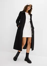 Sweatshirtkjole i myk frottè, bonprix